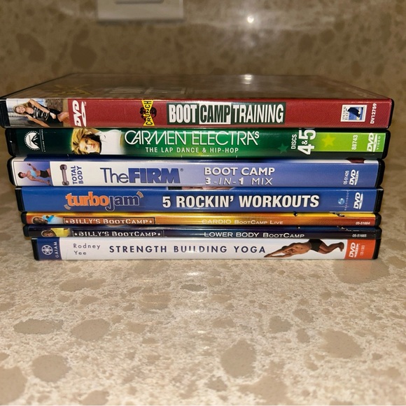 Mix Lot Of 7 Exercise Workout DVDs Yoga/Boot Camp/Dance&Hip Hop - Picture 8 of 10